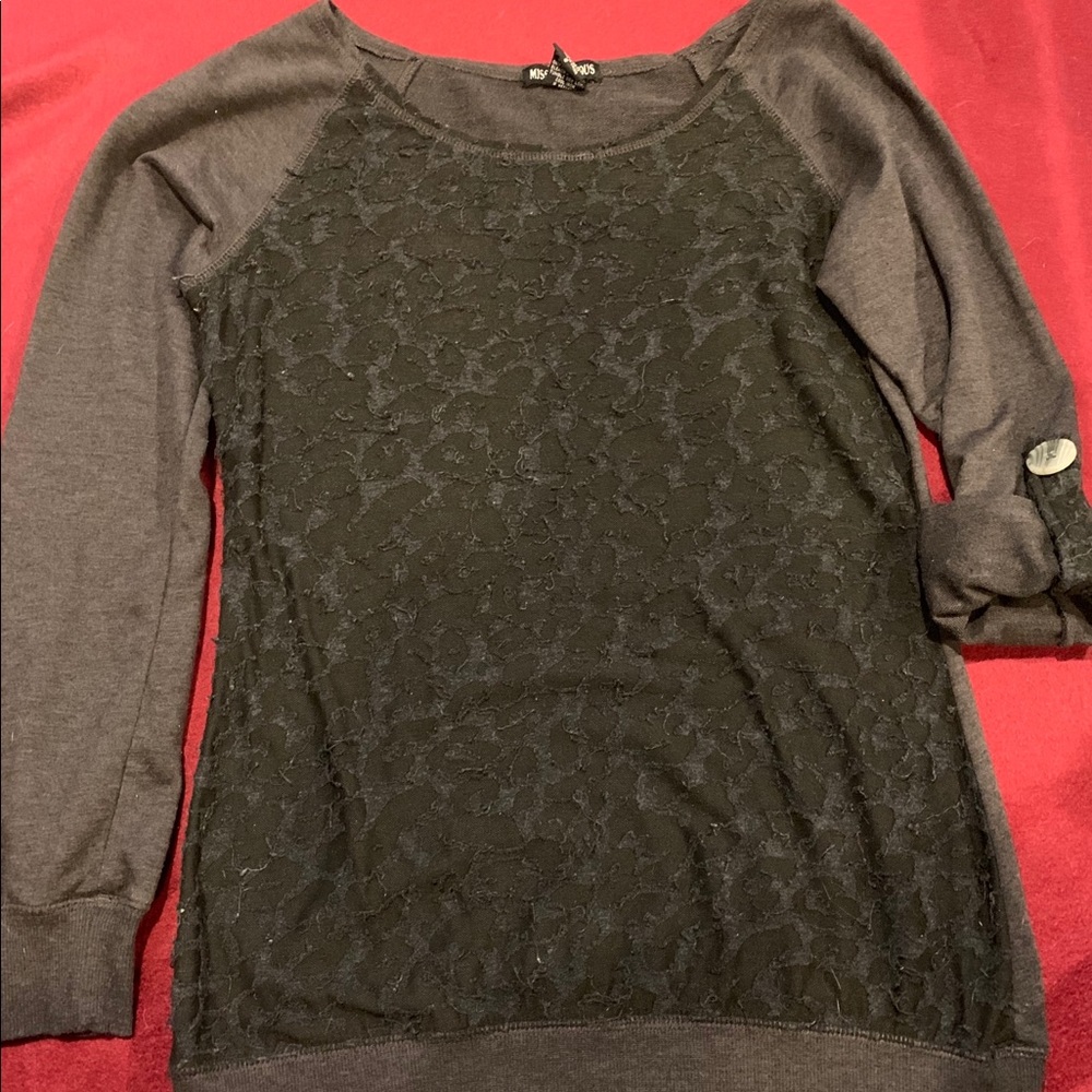 Long sweatshirt